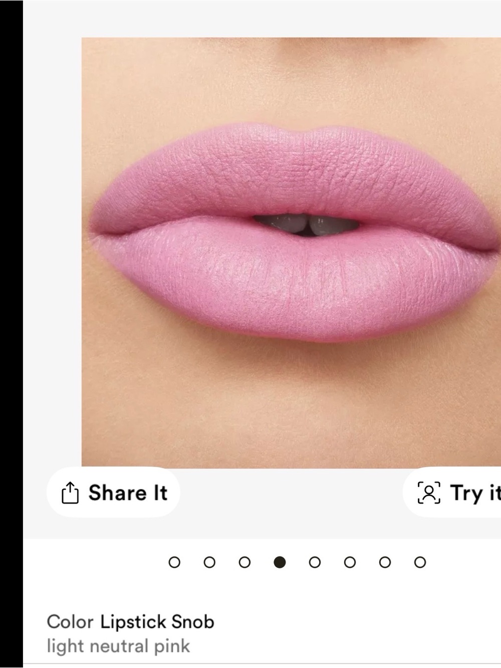 MAC Cosmetics Matte Pink Lipstick - Soft Light Pink
